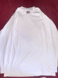 White proclub longsleeve shirt