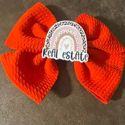Real Estate Hair Bow