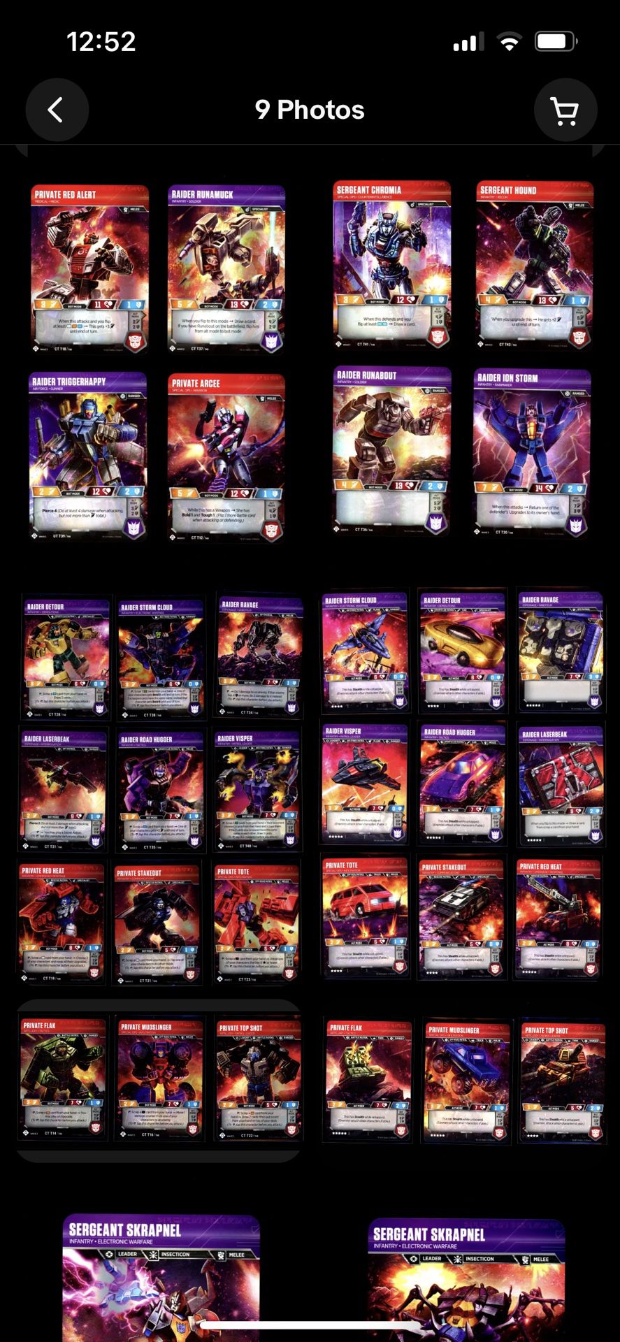 Transformers Tcg Cards New