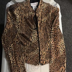 Cheetah Print Jacket - Bold & Trendy