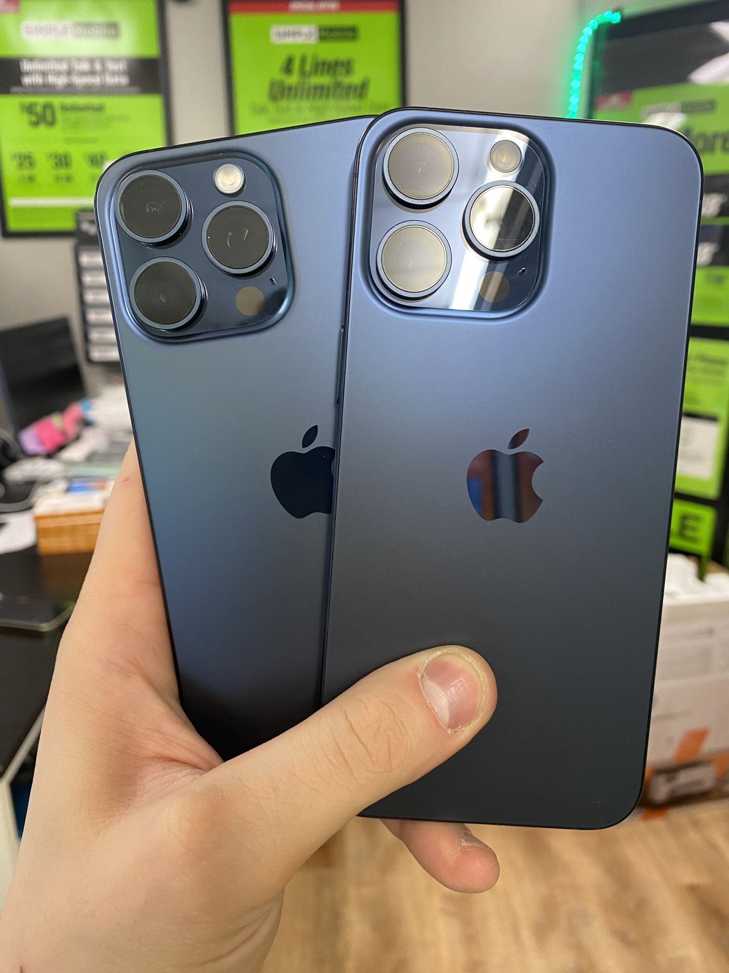Unlocked iPhone 15 Pro Max 512GB Blue
