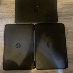 LOT OF 3 - 15.6" HP 255 G3 Laptop Computer (READ DESCRIPTION)