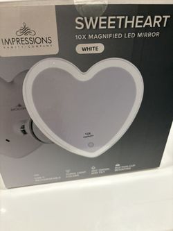 SWEETHEART 10X MAGNIFIED LED MIRROR