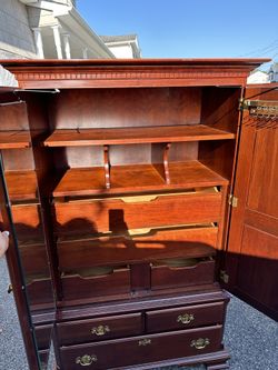 Hutch Cherry Wood Almost New