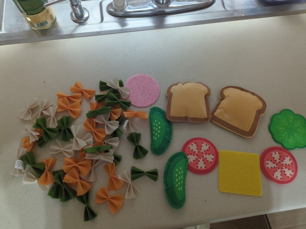 Felt Play Food