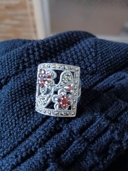 Antique Silver 925 Ring 