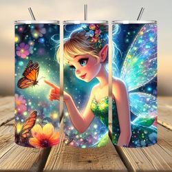 Personalized Tumbler 20 Oz Tinkerbell