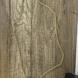 Gold rope chain