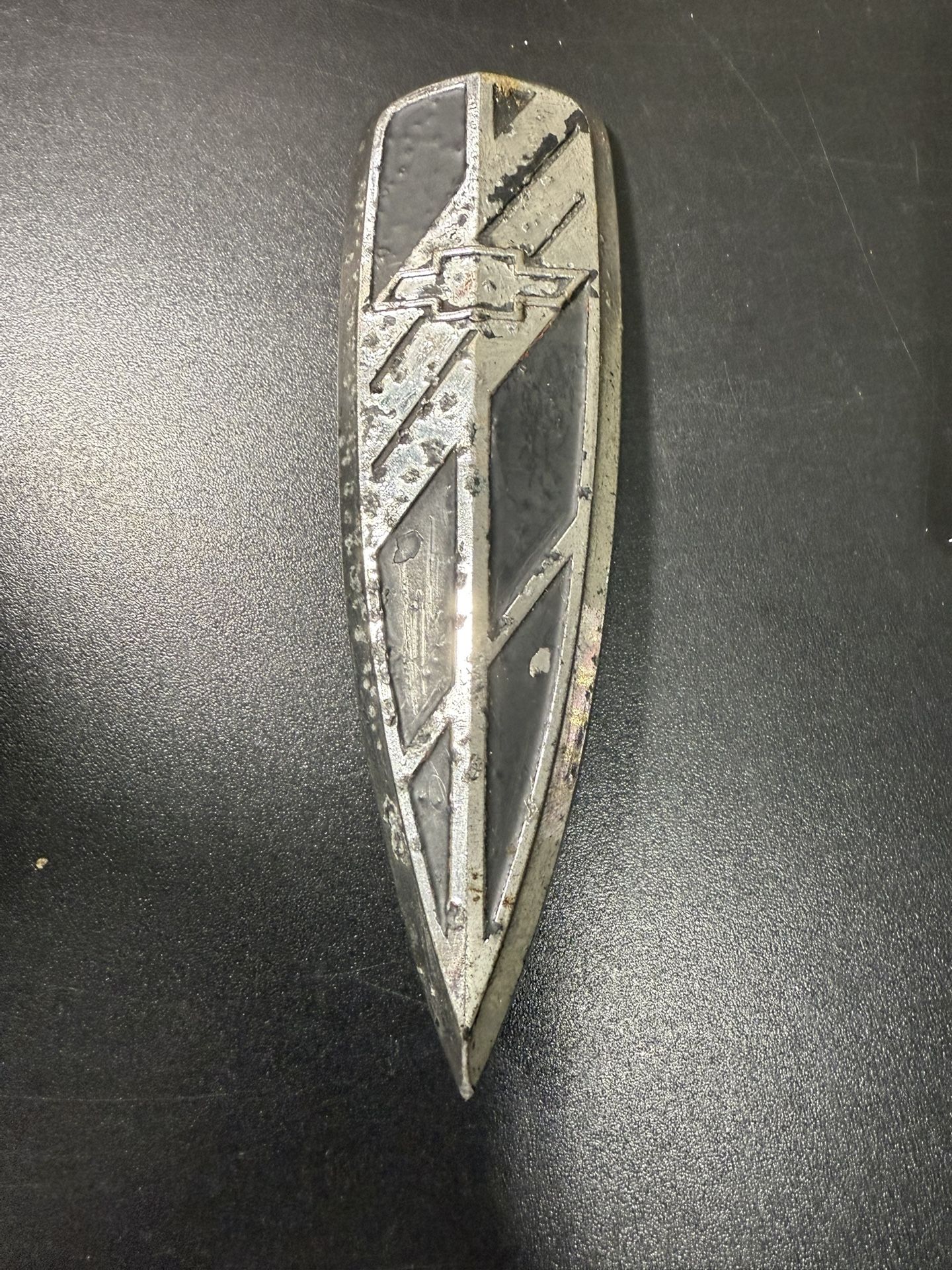 Vintage 1946 Chevrolet Hood Emblem