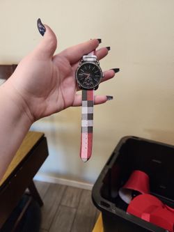 Cute Plaid Watch 