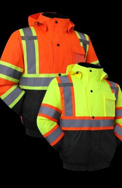 High Vis Bomber Jacket