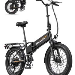 Folding Electric Bike, 28 MPH, 50 Miles Ebike - Brand New 