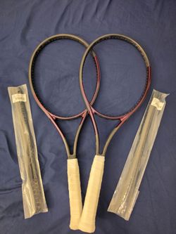 2x Head Prestige MP 2023 (4 5/8", L5 Grip Size), Like New! Plus 2 Grommet Sets