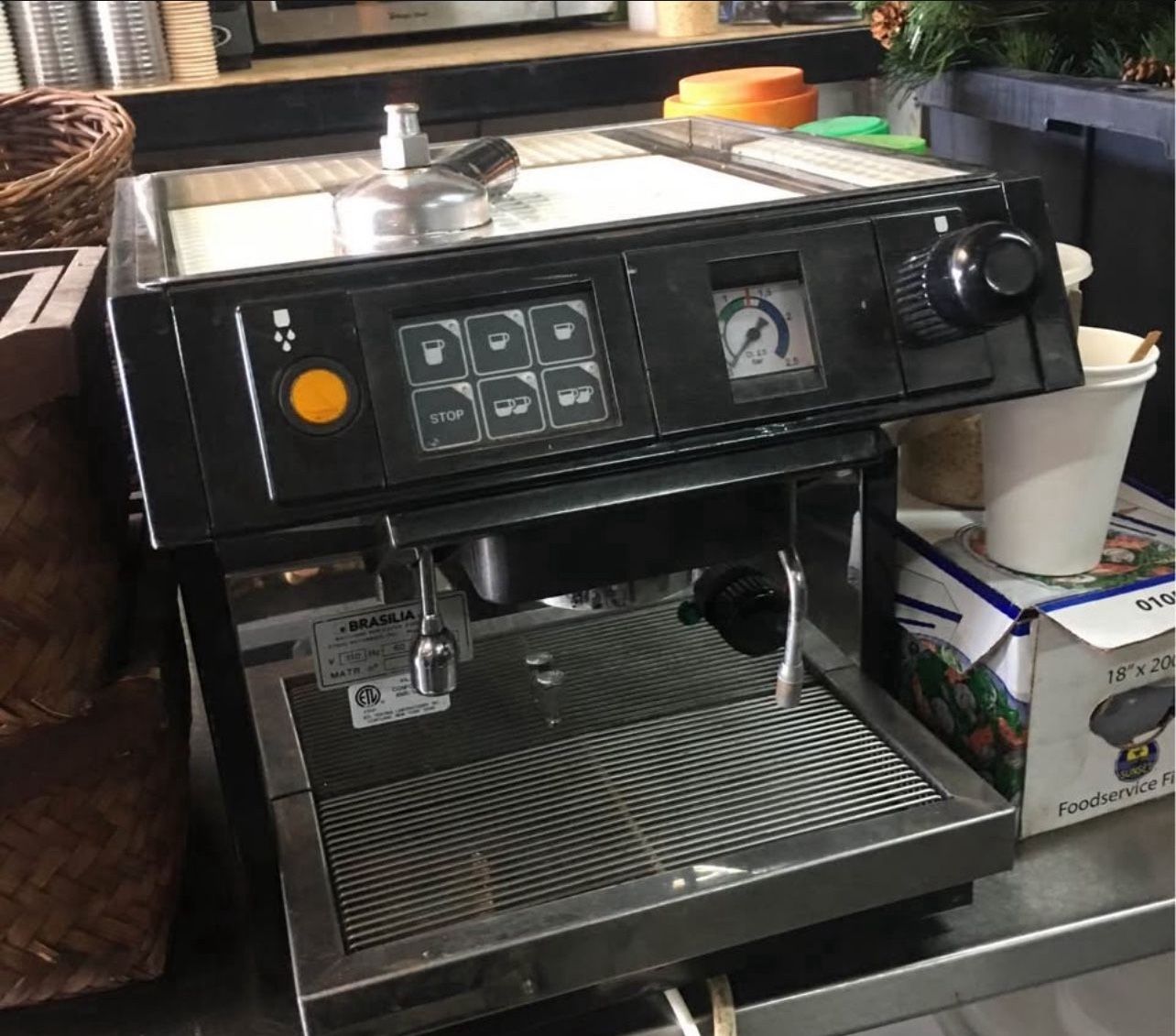 Rosito Bisani Espresso Machine -Del One 