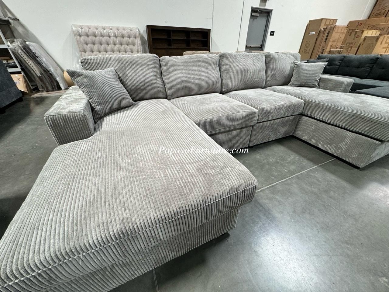 SALE! New! Sectional Sofa With 2 Chaise