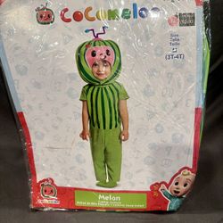 BRAND NEW COCOMELON COSTUME HALLOWEEN - TODDLER SIZE 3T-4T