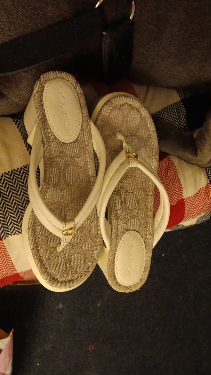 Coach Wedge Sandales
