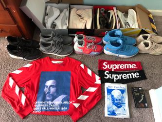 NIKE, OFF-WHITE™️, SUPREME, ADIDAS ALL FOR SALE