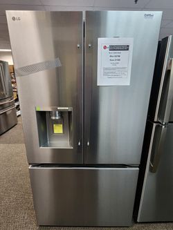 26 cu. ft. Smart Counter-Depth MAX French Door Refrigerator with Dual Ice Makers in PrintProof Stainless Steel