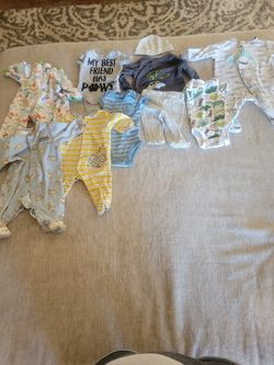 8 Baby Boy Outfits Newborn 0-3