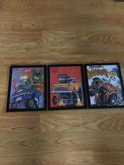 RAT FINK Wall Art! Mopars-Chevys-Fords-Hemi’s & More...