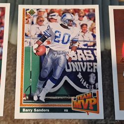 Barry Sanders Cards