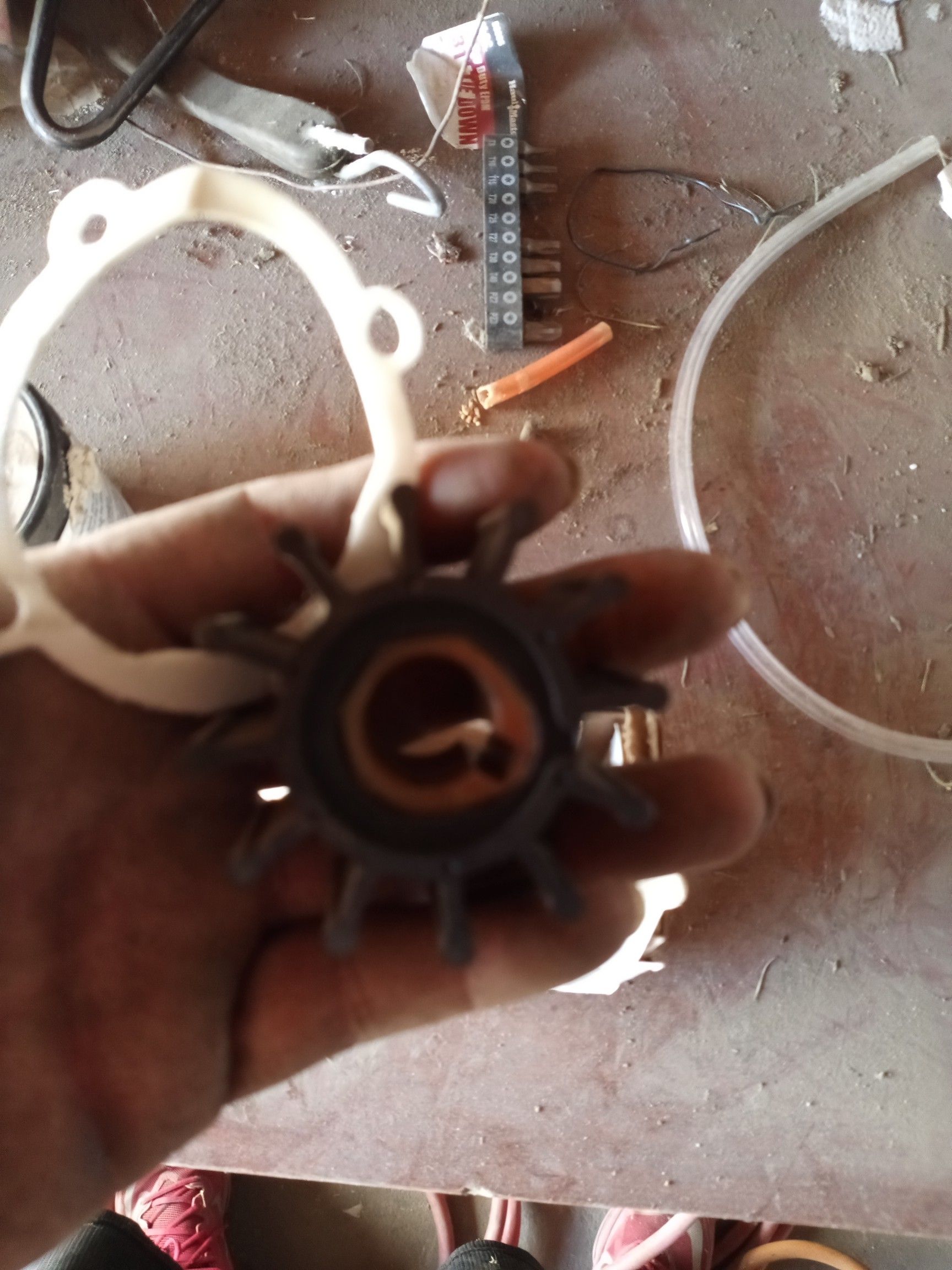 Impeller, head gasket, waterpump