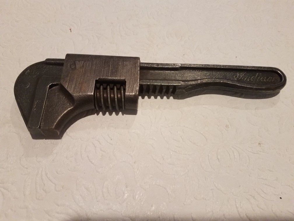 Vintage 1930"s Indian Motorcycle Wrench !