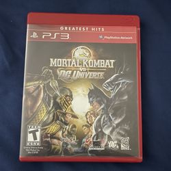Mortal Kombat vs DC Universe for ps3