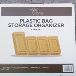 Bamboo Bag Storage Organizer