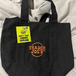 Trader Joe's Mini Tote Bag - Black