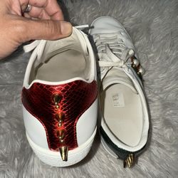 Gucci Ace Studded White Sneakers 