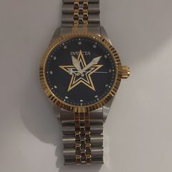 Invicta NFL Dallas Cowboys  Watch - 43mm, Gold/Silver Model 42429