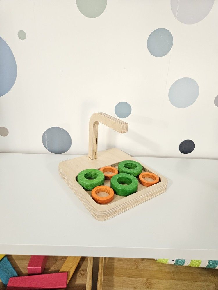 Monti Kids Montessori Toy Curved Dowel