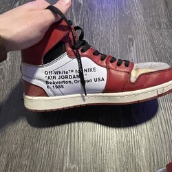 Off White Air Jordan 1 Size 9.5
