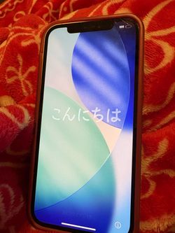 iPhone 12, white, has a cracked back, works with any carrier!