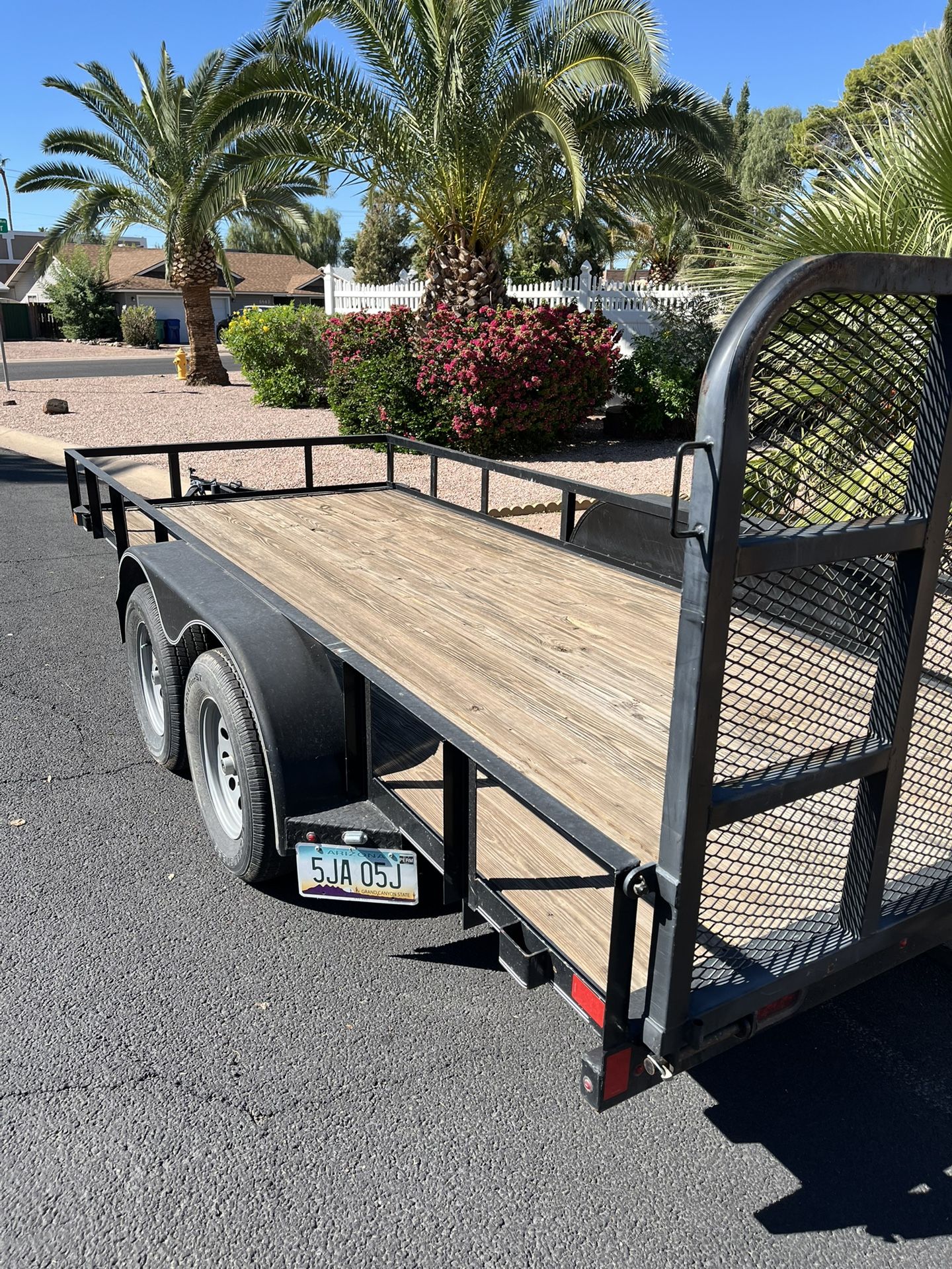 2021 Delco Tandem Axle Utility Trailer