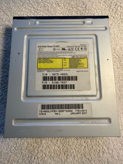 Internal 5.25” DVD writer