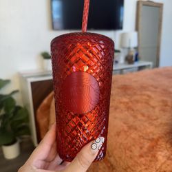 Red Starbucks Cup