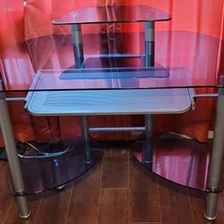 Glass Desk