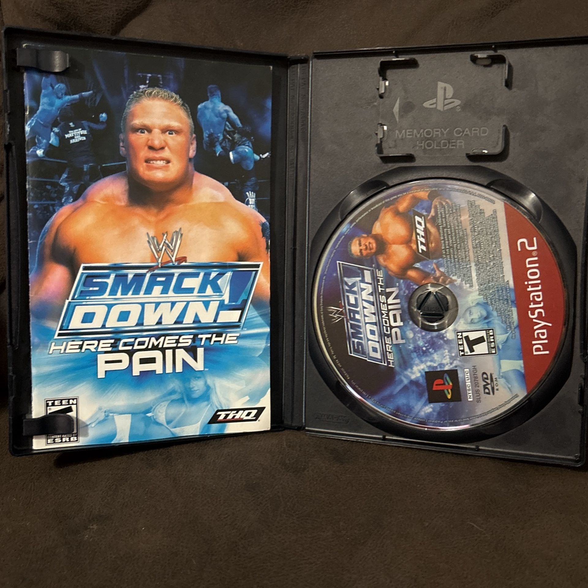 Ps2 Wwe Here Comes The Pain 