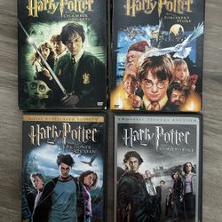 Harry Potter Lot Of DVDs Movies 