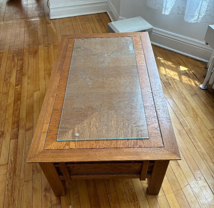 Coffee Table And 2 End Tables