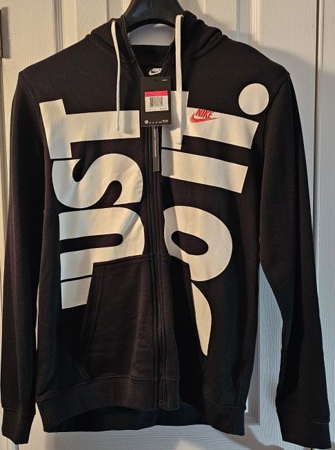 Nike JUST DO IT FLEECE ZIP UP JACKET 