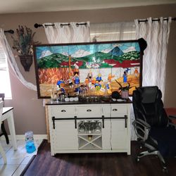 Stained Glass Mural/ Mexican Pinata Sceen