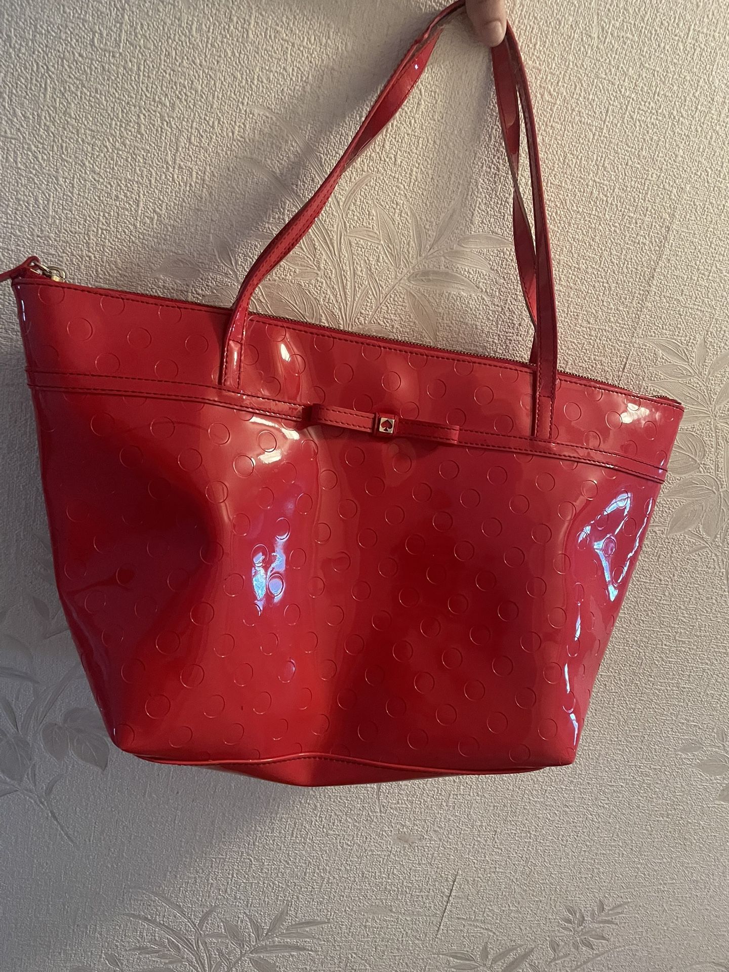 Kate Spade Red Large Purse