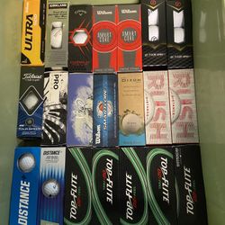 Various Types Of Golf Balls