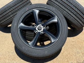 DELIVERY 4x 2026 Tesla Model Y Wheels Rims Crossflow 19X9.5J Tires 255/45R19 PIRELLI
