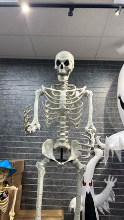 10ft Standing Titan Skeleton with Multicolor Lights