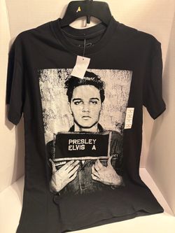Elvis Presley Army Photo Graphic T-Shirt